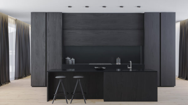 Technistone Crystal Vulcano Installation