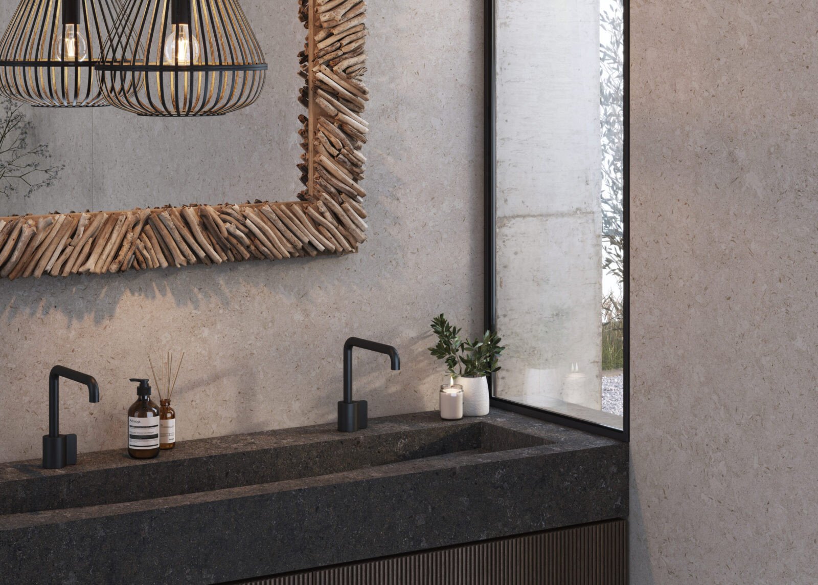 AMB06-Bathroom-Dekton-VK01-Nebbia