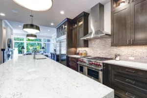 CS102 Cararra Shimmer fitted Kitchen